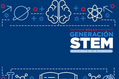 Portada de la convocatoria Becas Generación STEAM Internacional